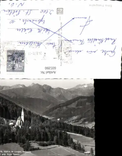 605390,Foto Ak Tamsweg St Leonhardikirche Kirche geg. Hohe Tauern