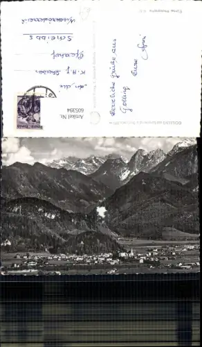 605394,Foto Ak Golling m. Lammertal u. Dachstein