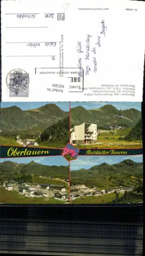 605395,Mehrbild Ak Obertauern geg. Gamskarspitze Talstation d. Zehnerkarseilbahn Seilbahn