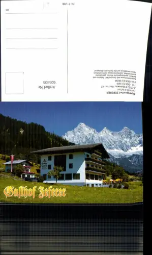 605405,Filzmoos Alpengasthof Zeferer