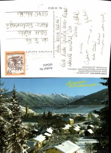 605416,Radstadt Winteransicht