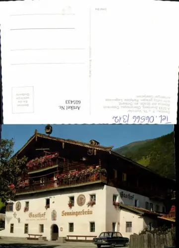 605433,Bramberg Oberpinzgau Gasthof Senningerbräu