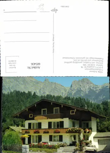 605436,Leogang b. Saalbach Frühstückspension Ackerer