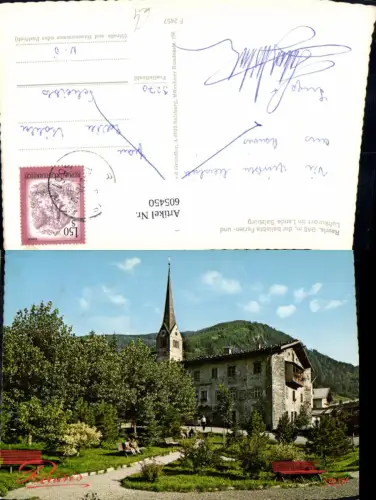 605450,Rauris Ansicht m. Kirche