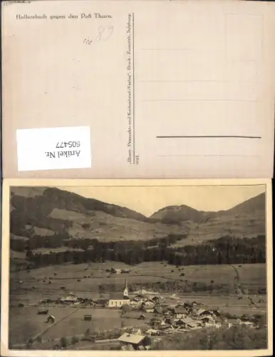 605477,Hollersbach geg. Paß Thurn