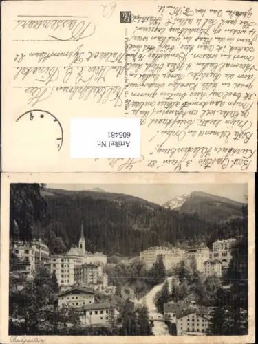 605481,Bad Gastein Ansicht m. Wasserfall