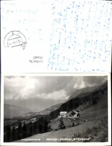 605487,Foto Ak Werfenweng Gasthof u. Pension Steinberg