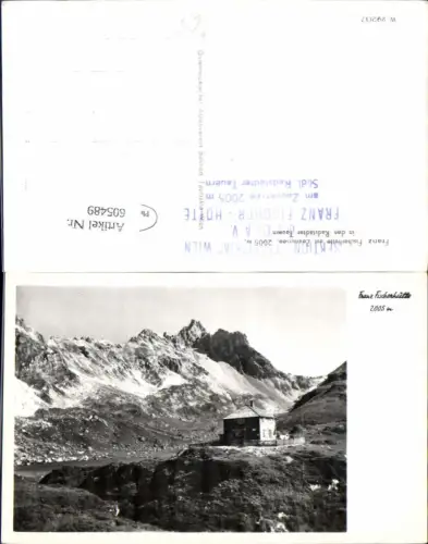 605489,Foto Ak Franz-Fischer-Hütte Zederhaus