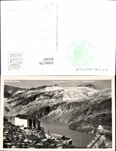 605507,Foto Ak Uttendorf Bergstation d. Seilbahn Enzingerboden Weißsee