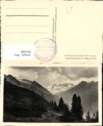 605508,Krimml Blick v. d. Gerlosplatte auf d. Reichenspitzgruppe