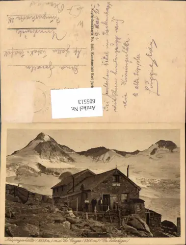 605513,Großvenediger Kürsingerhütte m. d. Gr. Geiger Neukirchen am Großvenediger
