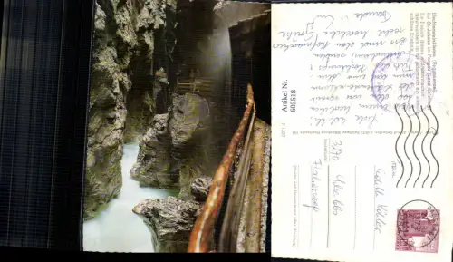 605518,Liechtensteinklamm Regenkanzel St Johann i. Pongau Klamm