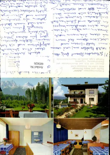 605626,Mehrbild Ak Lofer Au Frühstückspension Auheim