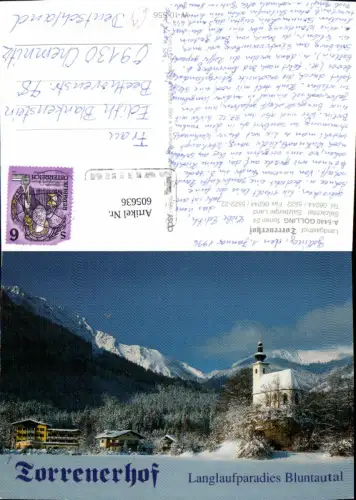 605636,Golling Torrenerhof Landgasthof Winteransicht Bluntautal