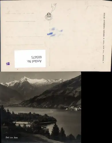 605675,Foto Ak Zell a. See Totale