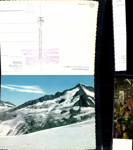 605682,Großvenediger Bick a. Nordwand u. Nordkante Winteransicht Neukirchen a. Großvenediger