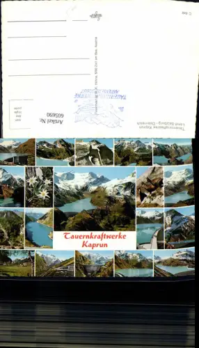 605690,Mehrbild Ak Kaprun Tauernkraftwerke Talsperre Stausee