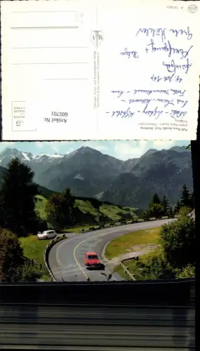 605701,Paß Thurn Pass Thurn Straße geg. Hohe Tauern Oberpinzgau Auto Mittersill