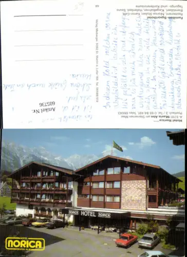 605736,Maria Alm a. Steinernen Meer Hotel Norica