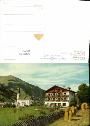 605743,Rauris a. Hohen Sonnblick Gasthof Pension Sonnhof