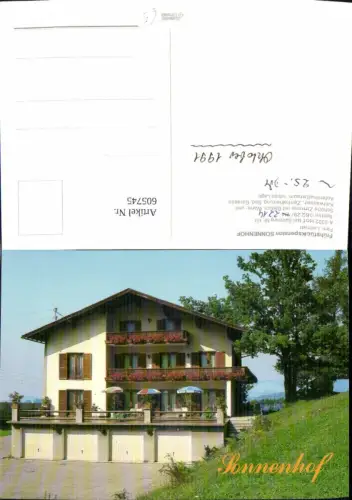 605745,Hof b. Salzburg Frühstückspension Sonnenhof