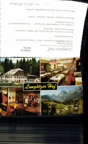 605756,Mehrbild Ak Lungötz i. Lammertal Lungötzer Hof