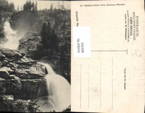 605765,Krimml Krimmler Wasserfall