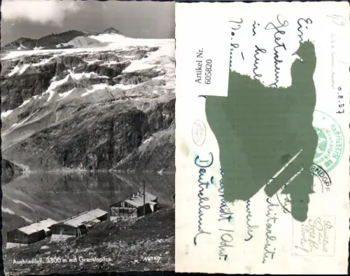 605820,Foto Ak Uttendorf Rudolfshütte Austriadörfl m. Granatspitze