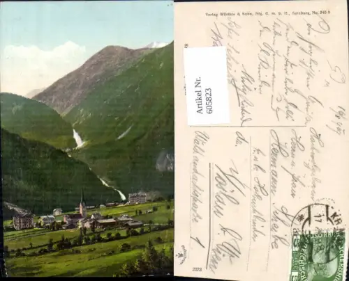 605823,Krimml m. d. Wasserfällen Wasserfall