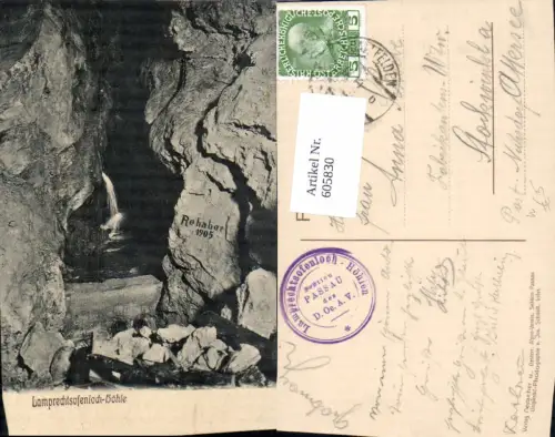 605830,Lamprechtsofenlochhöhle Lamprechtshöhle St. Martin bei Lofer Höhle