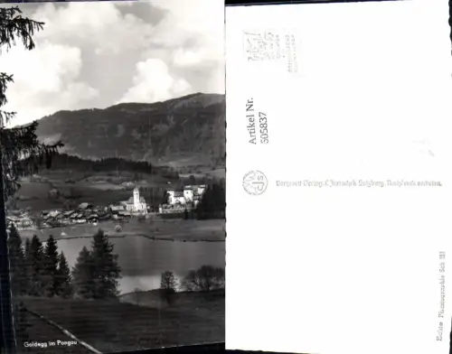 605837,Foto Ak Goldegg i. Pongau Ansicht