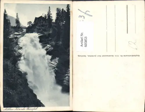 605853,Krimml Mittlerer Krimmler Wasserfall