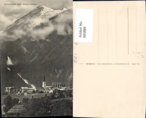 605889,Krimml m. d. Wasserfällen