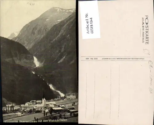 605894,Krimml Oberpinzgau m. d. Wasserfällen