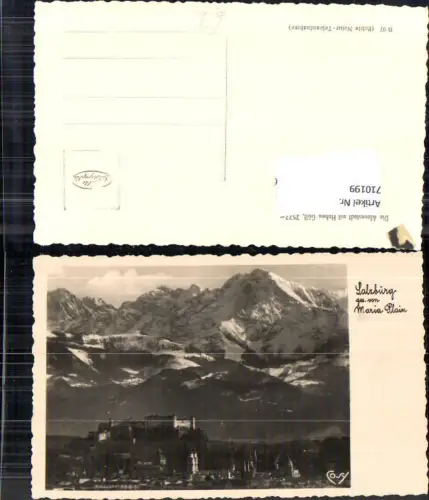 710199 Foto AK Salzburg v. Maria Plain gesehen