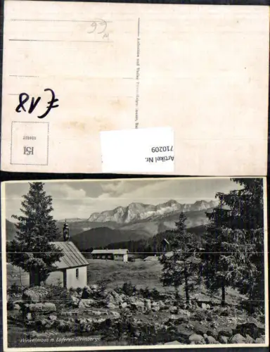 710209 Winkelmoos m. Loferer Steinberge b. Fieberbrunn