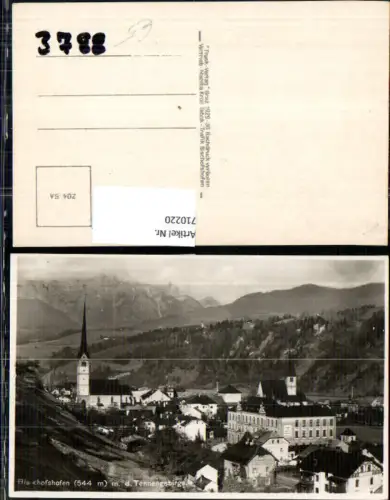 710220 Foto AK Bischofshofen m. d. Tennengebirge