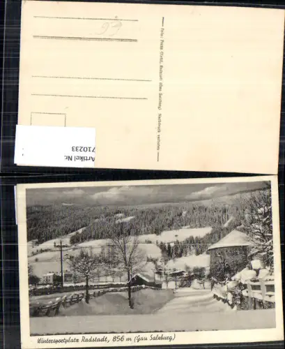 710233 Radstadt im Winter
