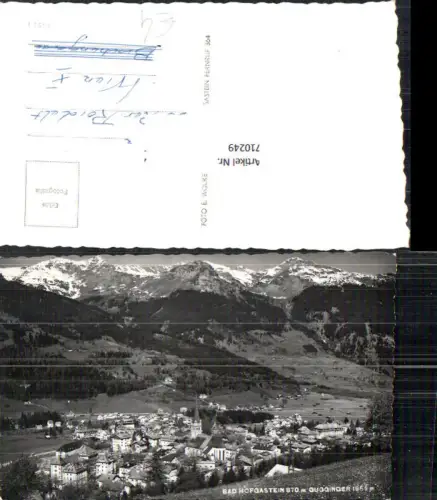 710249 Foto AK Bad Hofgastein m. Gugginger