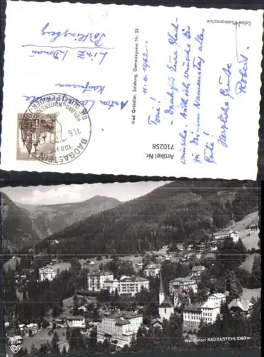 710258 Foto AK Bad Gastein Ansicht