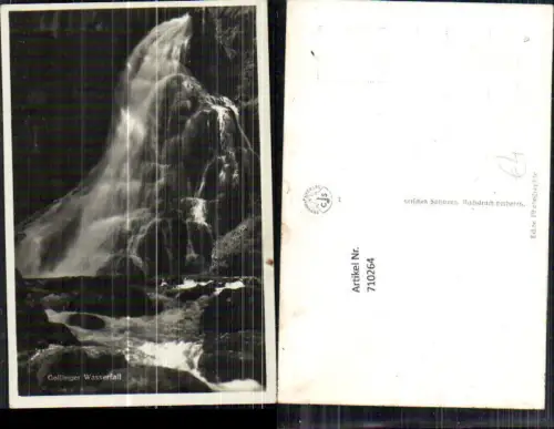 710264 Foto AK Golling an der Salzach Gollinger Wasserfall