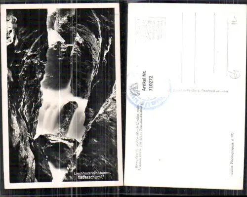 710272 Foto AK St Johann im Pongau Liechtensteinklamm Hadesschacht