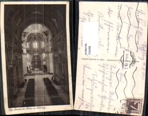 710288 Salzburg Dom Innenansicht