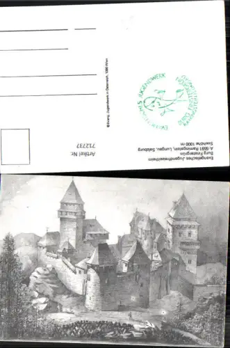712737 Künstler AK Burg Finstergrün Ramingstein Lungau
