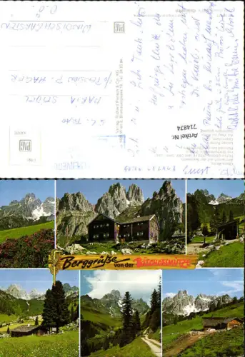 714874 Mehrbild AK Bischofsmütze Oberhofalm Sulzenalm b. Filzmoos