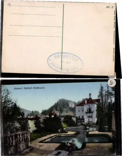 62018,Kaiserl Schloss Hellbrunn bei Salzburg pub Zieher Z136