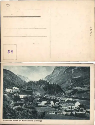 62051,Werfen mit Schloss bei Bischofshofen