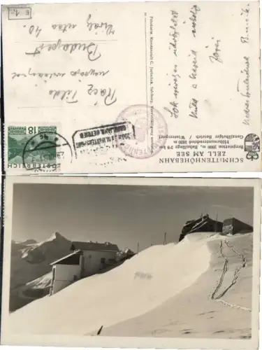 62090,Schmittenhöhebahn Zell am See Bergstation 1931 Jurischek