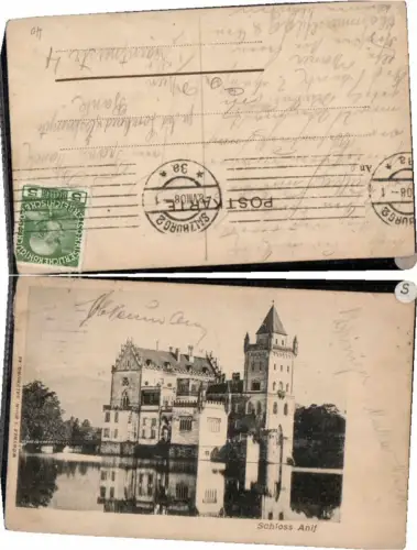 65224,Schloss Anif bei Salzburg 1907pub Würthle Sohn 42
