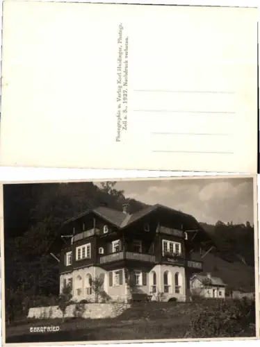 66437,Bergfried bei Zell am See Fotokarte 1927